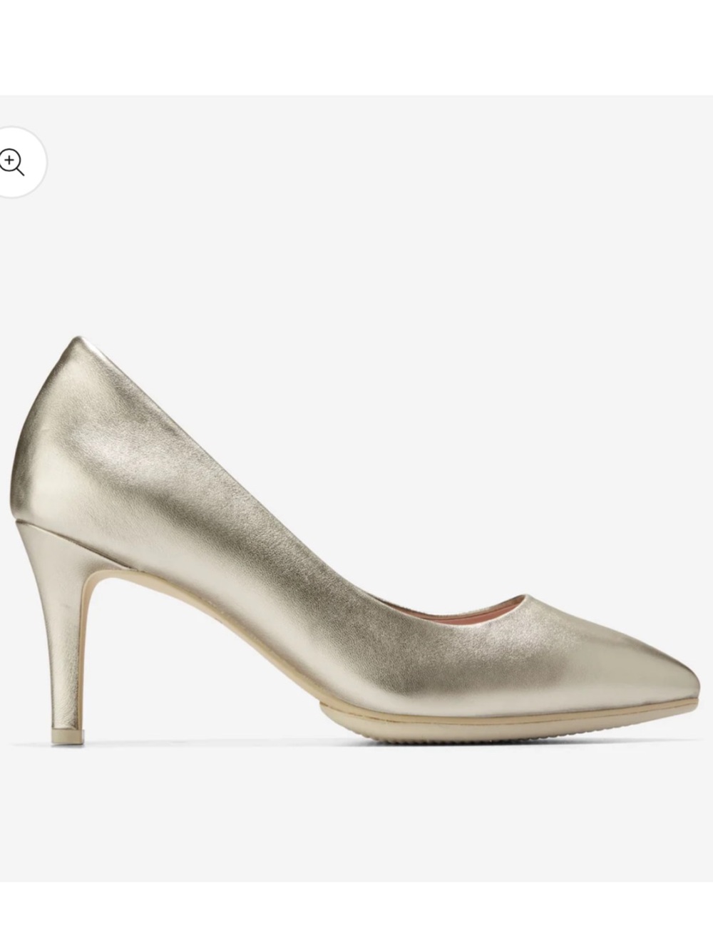 Cole Haan Women's Soft Gold Metallic
Ambition Pumps Heels Sz 10.5B